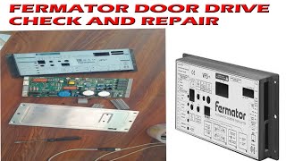 FERMATOR DOOR DRIVE CHECK amp REPAIR EASLY INTERNAL COMPONENT OF FERMATOR DOOR DRIVE [upl. by Ita]