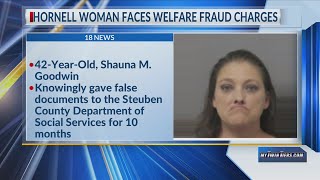 Hornell woman faces welfare fraud charges [upl. by Sundberg]