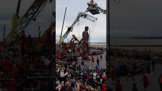 GIANT PUPPETS 2018 Wirral Lilliputians and The Giant Man [upl. by Aileme]