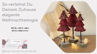 So verleihst Du Deinem Zuhause elegante Weihnachtsmagie [upl. by Pacifica569]