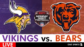 Vikings vs Bears LIVE Streaming Scoreboard PlayByPlay amp Highlights  Monday Night Football [upl. by Legnalos]