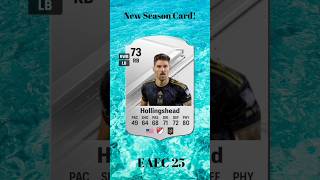 Hollingshead FC25 Card hollingshead losangeles fc25 football mls usa america messi fifa [upl. by Puna]