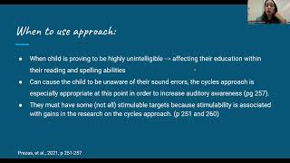 Cycles Treatment Approach [upl. by Eciral]