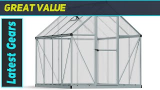 Palram Canopia Greenhouse Kit 6 x 8 The Best YearRound Greenhouse for Your Garden [upl. by Herates]