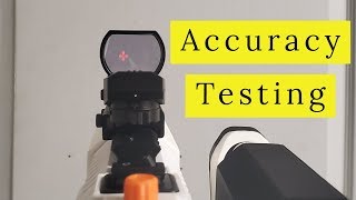 Nerf Test Caliburn and FDL 3 Accuracy test [upl. by Leopold]