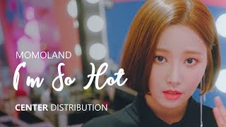 MOMOLAND 모모랜드  IM SO HOT  Center Distribution [upl. by Tips]