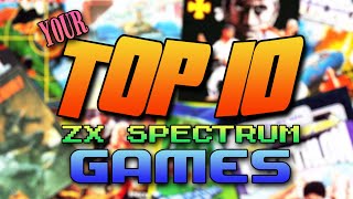 THE BEST ZX Spectrum Games According to you [upl. by Atteuqcaj417]