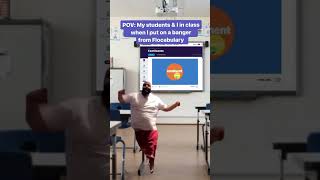 Flocabulary 🤝 guaranteed classroom bops Shorts Teacherlife [upl. by Aehs35]