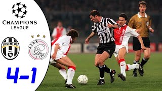 Juventus 4 1 Ajax Semi Final 2nd leg  UCL 19961997  Highlights amp Goals [upl. by Togram]