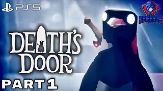 DEATHS DOOR PS5 Walkthrough Gameplay Part 1  INTRO FULL GAME [upl. by Naam]