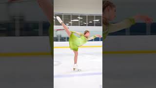 Romeo amp Juliet  Diana Muzyk skates her 2024 Junior Combined Free Dance [upl. by Rovner387]