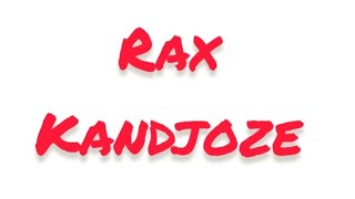 Rax Rakutuka Kandjoze ‐ fans song 2024 [upl. by Wilda]