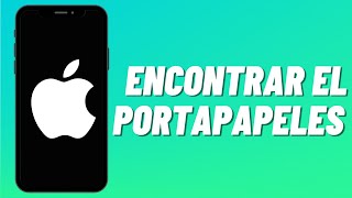 Cómo encontrar el portapapeles en iPhone [upl. by Akalam520]