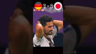 Germany 1 x 2 Japan 🔥😨 World Cup 2022 highlights football shorts [upl. by Manus]