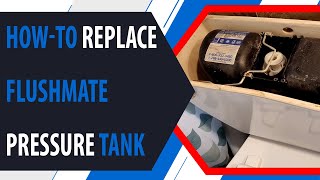 Flushmate Pressure Tank for Toilet Replacement M101526F31 [upl. by Oznol]