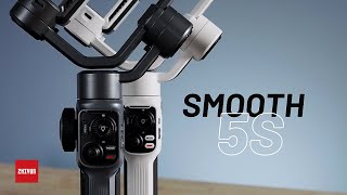 ZHIYUN SMOOTH 5S Overview in 1 Minute [upl. by Eciral]