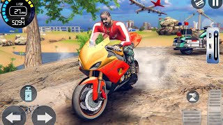 Motorcycle Games Bike Driving Game  Offroad Bike Stunt Gameplay [upl. by Thynne758]