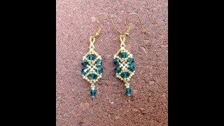 Petite Sparkles Earring Tutorial [upl. by Dickman]