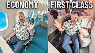 Is Hawaiian’s NEW 787 FIRST CLASS Worth It Full Comparison [upl. by Alene]