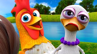 El Gallo y la Pata  Bartolito y Más Clásicos de La Granja de Zenón  El Reino Infantil [upl. by Leisam909]