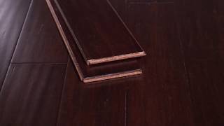 Ambient Coffee Handscraped Strand Bamboo Flooring [upl. by Aguayo8]