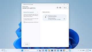 Nearby Share now on PCFastest way to share file between PC and Smartphone [upl. by Ttegdirb]