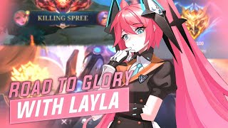 ROAD TO MYTHIC GLORY WITH QUEEN OF MARKSMAN [upl. by Oneladgam]