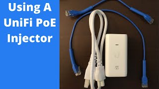 Setting Up A UniFi PoE Injector [upl. by Karin]