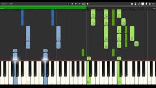 The Mandalorian Theme PIANO TUTORIAL  SHEET MUSIC [upl. by Irodim]