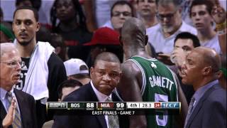 Emotional exit for Celtics BIG 3 in game 7 [upl. by Elihu]