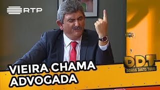 Vieira chama advogada  Donos Disto Tudo [upl. by Melan]