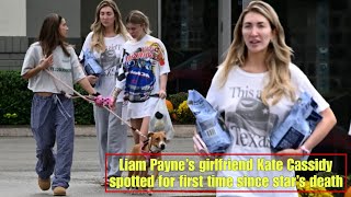 Liam Payne’s girlfriend Kate Cassidy spotted for first time since star’s death [upl. by Mandle]