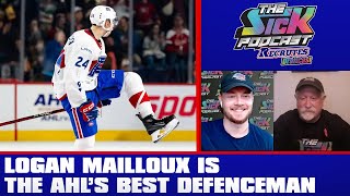 Logan Mailloux Is The AHL’s Best Defenceman  Habs Prospect of the Week 9 [upl. by Janaya]