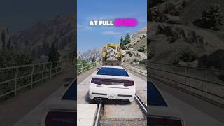 IF YOU CRASH INTO TRAINS AT FULL SPEED IN EVERY GTA GAME 🚂 shorts [upl. by Lovering]