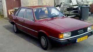 Audi 80 16 GL 1982 Rood belastingvrij 5bak [upl. by Ong291]