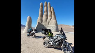 De moto ao Deserto do Atacama melhores imagens da tripNc 750X e BMW GS650 [upl. by Dewayne]