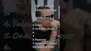 🎵 Top 10 Favorite Linkin Park Songs 🎵 [upl. by Margaux111]