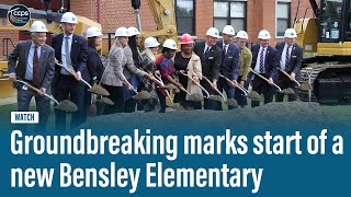 Bensley Elementary Groundbreaking [upl. by Britni247]