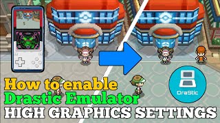 How to enable DrasticDs HIGH GRAPHIC setting  Tutorial [upl. by Ivanah]