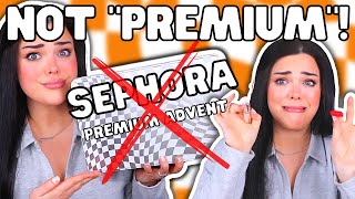 Sephora HOW IS THIS quotPREMIUMquot  Expensive Sephora Premium Advent Calendar Unboxing [upl. by Carmelina91]