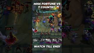 Miss Fortune VS 7 country Infernal Invocation Dreadsteed [upl. by Eerat658]