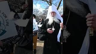 Metropolitan Tikhon March for Life Jan 2023 [upl. by Rolfe608]