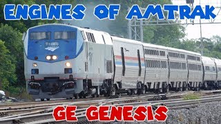 Engines of Amtrak  GE Genesis [upl. by Meeharb]