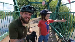 Attenborough Nature Reserve Family Cycling Adventure [upl. by Photima113]