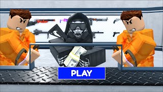 GUN TYCOON WITH MILITARY ITEMS  OBBY EP 2 AND SURVIVE HIS EVIL PLANS  roblox obby [upl. by Ytsirhk965]