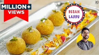 Special Besan Laddu Recipe  दानेदार बेसन के लड्डू  Besan Ladoo at home  Chef Ranveer Brar [upl. by Sanoy]