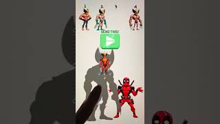 どれが正しいですか Skinny Wolverine X Deadpool 一部73 deadpoolxwolverine marvel shorts [upl. by Keever]