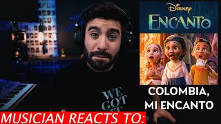 Musician Reacts To Encanto  Colombia Mi Encanto [upl. by Handler]