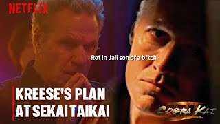 Cobra Kai Season 6 Part 2  JOHN KREESES PLANS EXPOSED [upl. by Lebyram]