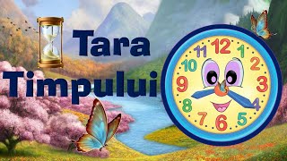 Tara timpului 🦋 ceasul zilele saptamanii lunile si anotimpurile 🦋 stiati ca 📚 [upl. by Dirgni]